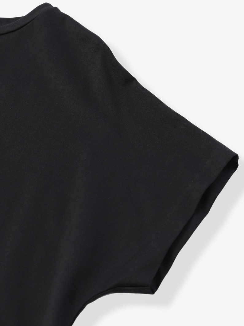 Dolman Sleeve Dress(black/camel) 詳細画像 black 4