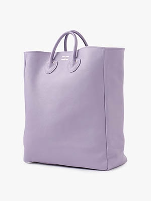 Embossed Leather Tote L