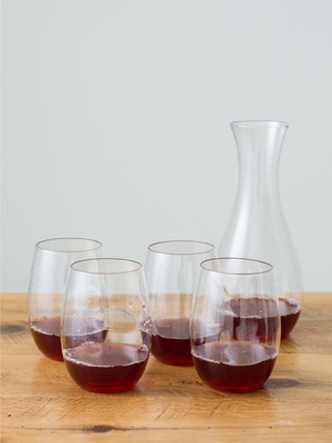 Red Wine Glass Set 詳細画像 clear