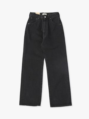 Vintage Straight Denim Pants 詳細画像 black