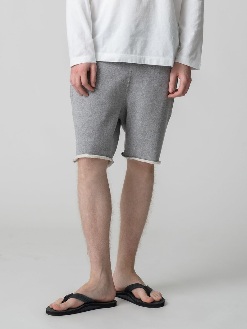 Basic Sweat Shorts 詳細画像 top gray 1