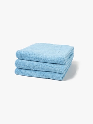 Towel Gift Set (Bath Towel×3) 詳細画像 light blue