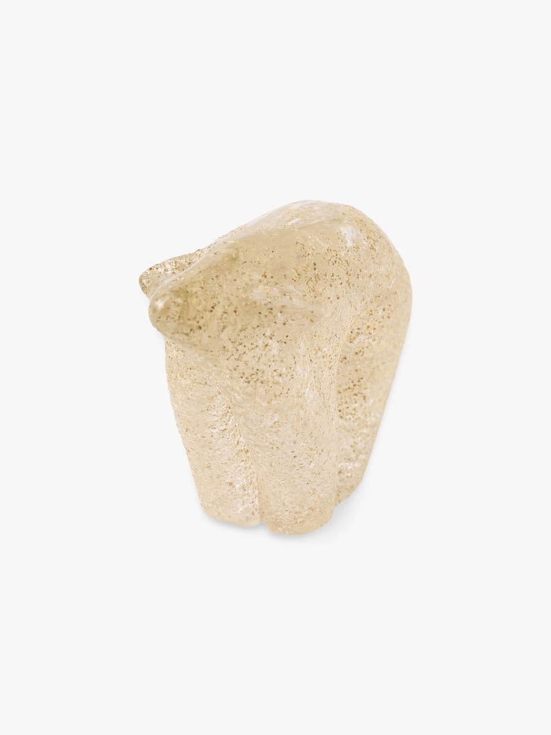 Medium Bear Glass Object (Mica) 詳細画像 gold 2