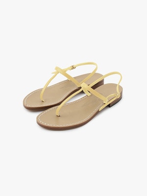 GAIL Leather Sandals 詳細画像 yellow