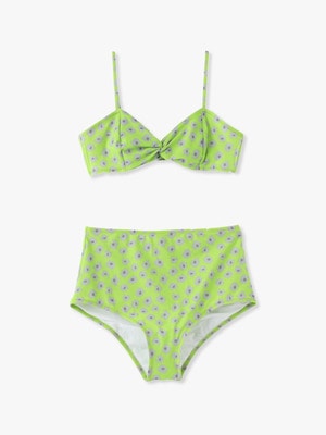 Jade Bikini Top＆Shorts (light gray/light green) 詳細画像 light green