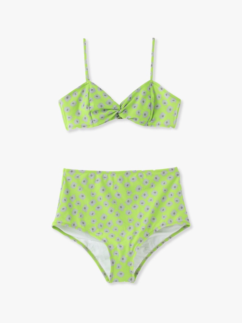 Jade Bikini Top＆Shorts (light gray/light green) 詳細画像 light green 1