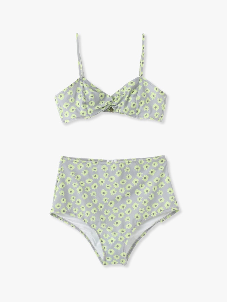 Jade Bikini Top＆Shorts (light gray/light green) 詳細画像 light gray 1