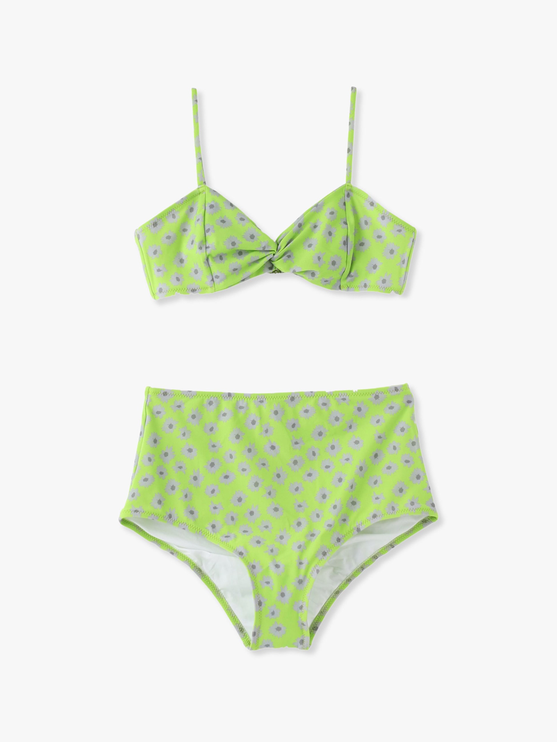 Jade Bikini Top Shorts Light Gray Light Green Pale Swimwear ペールスイムウエア Ron Herman