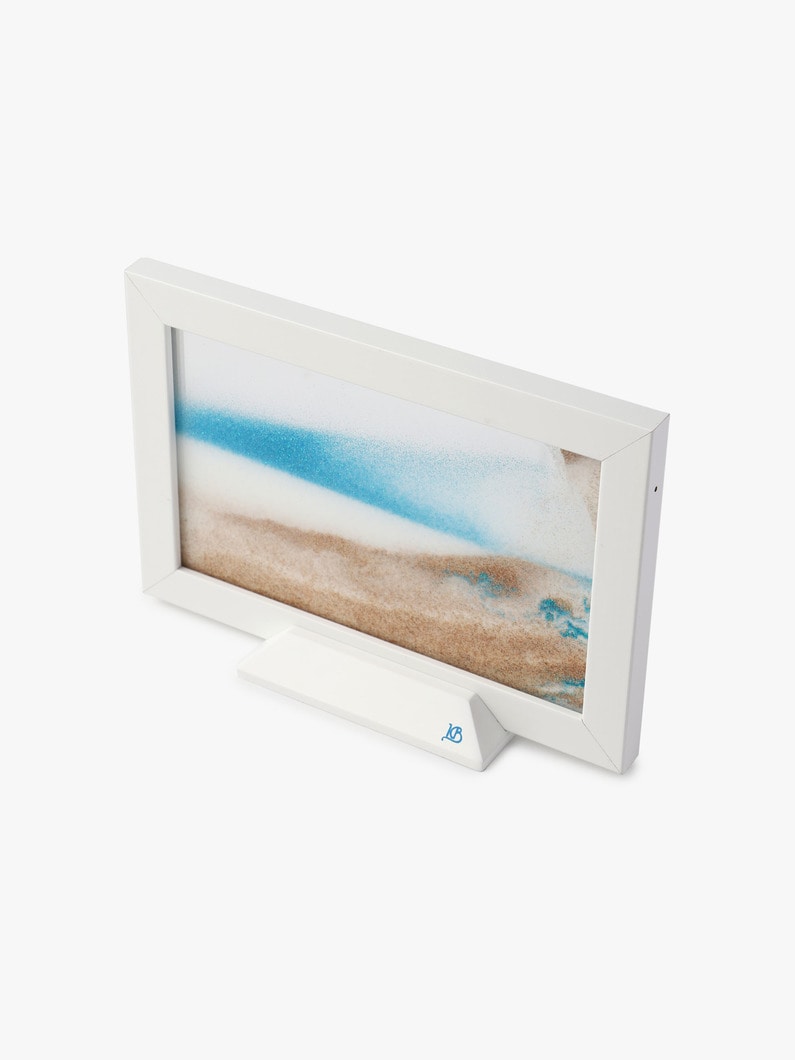 Blue Ocean Sand Picture (14.5×21.5cm) 詳細画像 white 3