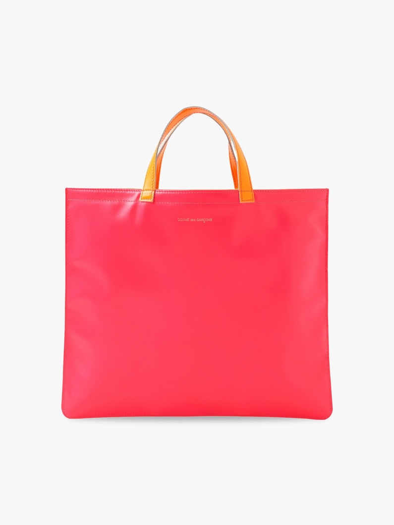 Super Fluo Leather Line G Tote Bag 詳細画像 pink 2