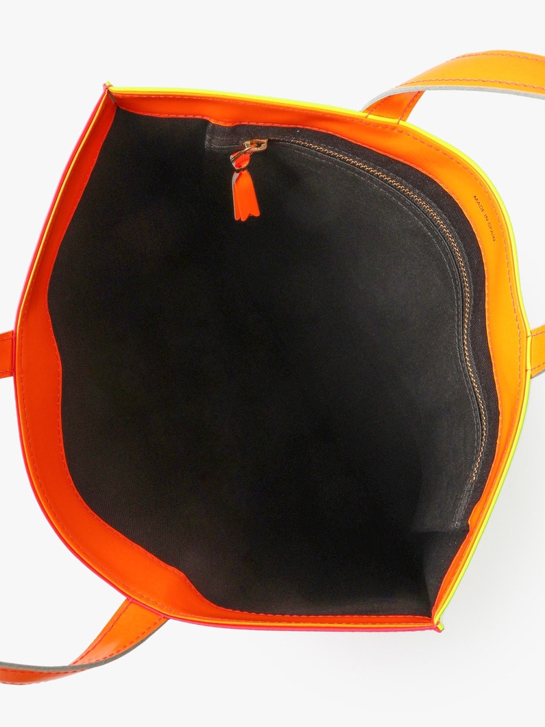 Super Fluo Leather Line G Tote Bag 詳細画像 pink 5