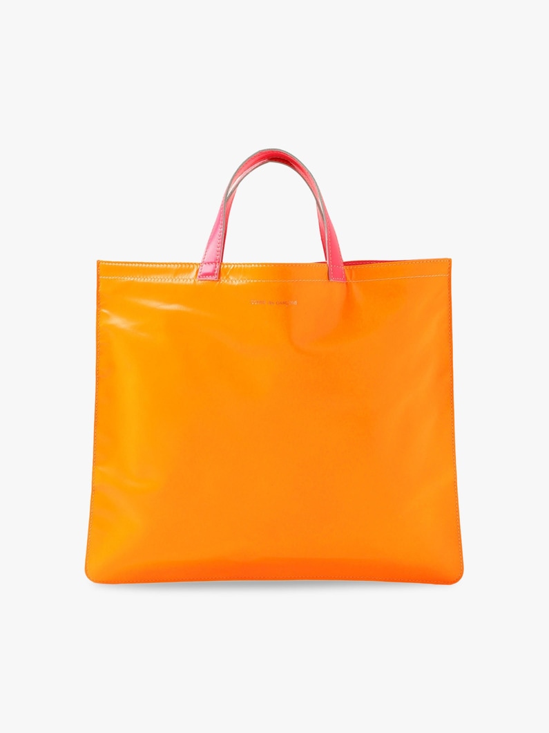 Super Fluo Leather Line G Tote Bag 詳細画像 yellow 2