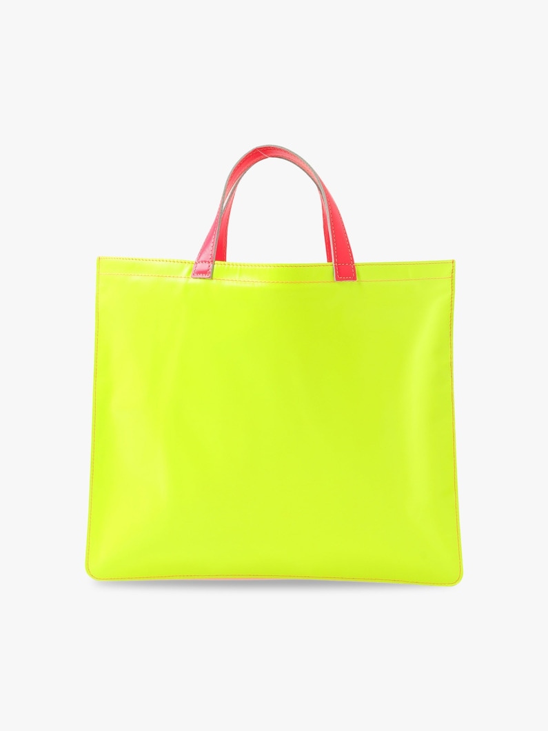 Super Fluo Leather Line G Tote Bag 詳細画像 yellow 3