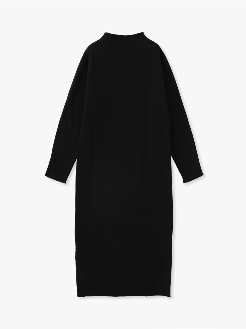 Sweat Dolman Sleeve Dress (black) 詳細画像 black 4