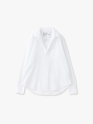 Eileen Organic Cotton Voil Shirt 詳細画像 white