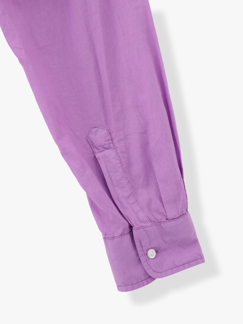 Eileen Organic Cotton Voil Shirt 詳細画像 purple 4