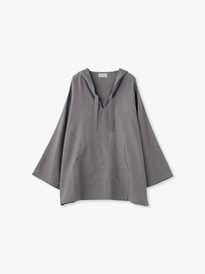 Cotton Wool Voile Mexican Parker 詳細画像 gray