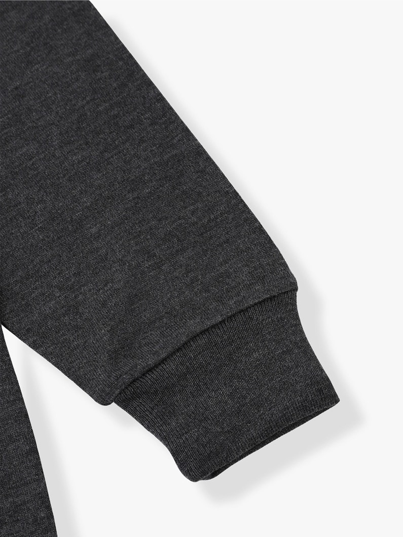 Vintage Wool Crew Neck Sweat Shirt 詳細画像 charcoal gray 6
