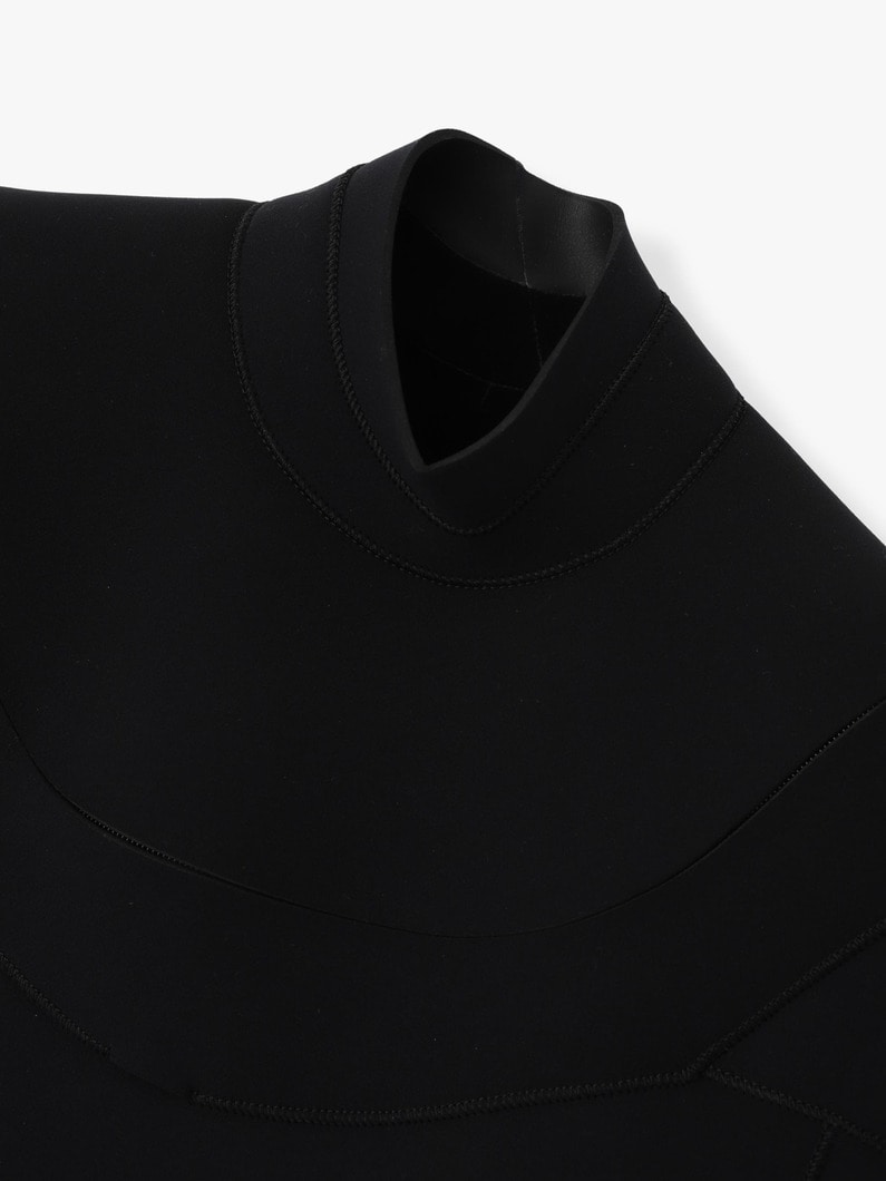 Bohemian Hybrid U-zip Semi Dry Wetsuits 詳細画像 black 3
