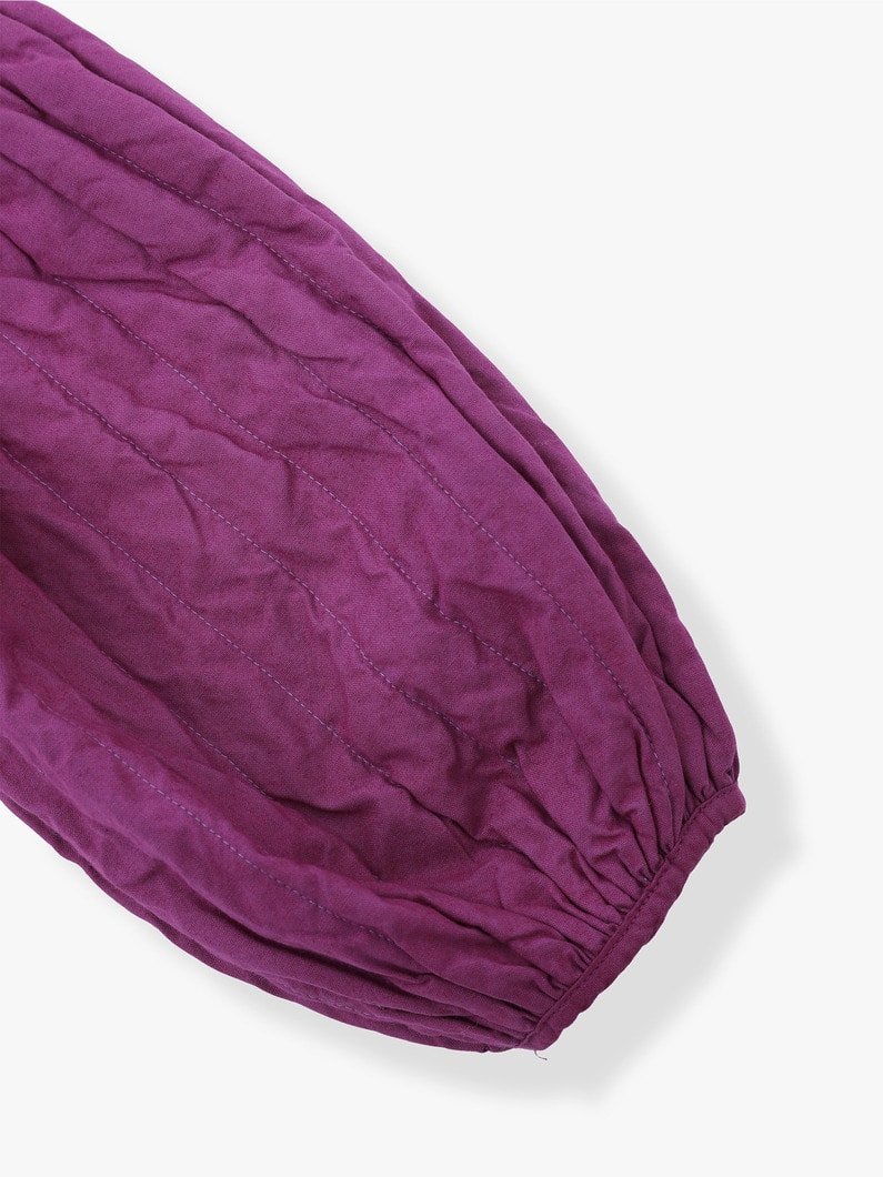 Tarasp Quilt Dress  詳細画像 purple 7