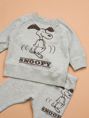 Baby Snoopy Sweat Shirt 詳細画像 gray