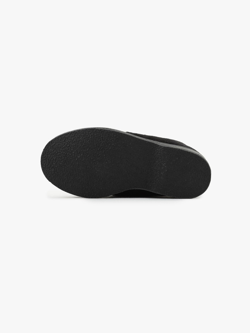 Bota Velcro Microfiber Short Boots (black) 詳細画像 black 4