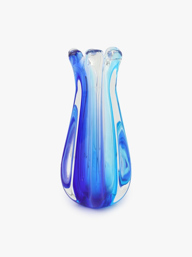 Murano Grass Used Vase 9 詳細画像 blue 3