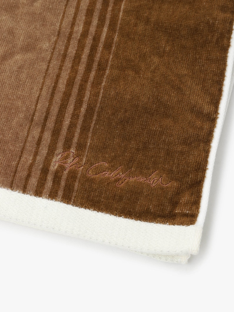 RH Stripe Gradation Bath Towel 詳細画像 light brown 4