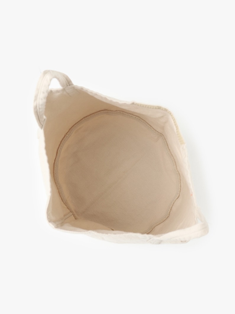 Organic Flannel Tote Bag 詳細画像 navy 3