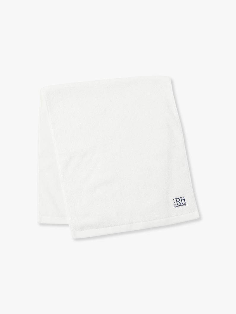 RH Pima Cotton Solid Face Towel 詳細画像 white 1