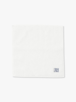 RH Pima Cotton Solid Towel Handkerchief 詳細画像 white