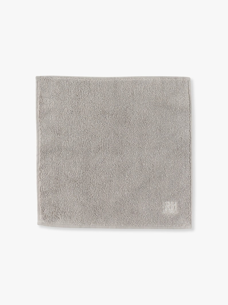 RH Pima Cotton Solid Towel Handkerchief 詳細画像 gray 1