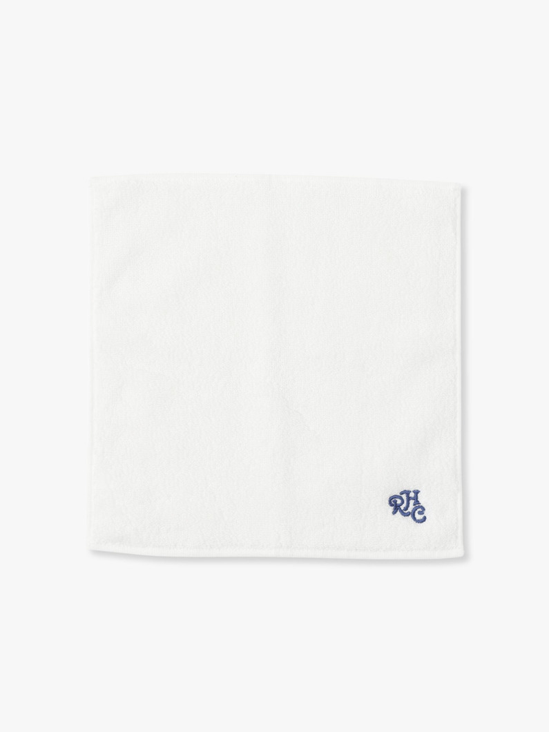 RHC Pima Cotton Solid Towel Handkerchief 詳細画像 white 1