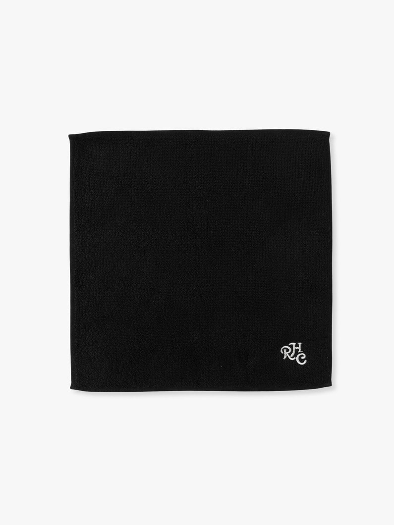 RHC Pima Cotton Solid Towel Handkerchief 詳細画像 black 2