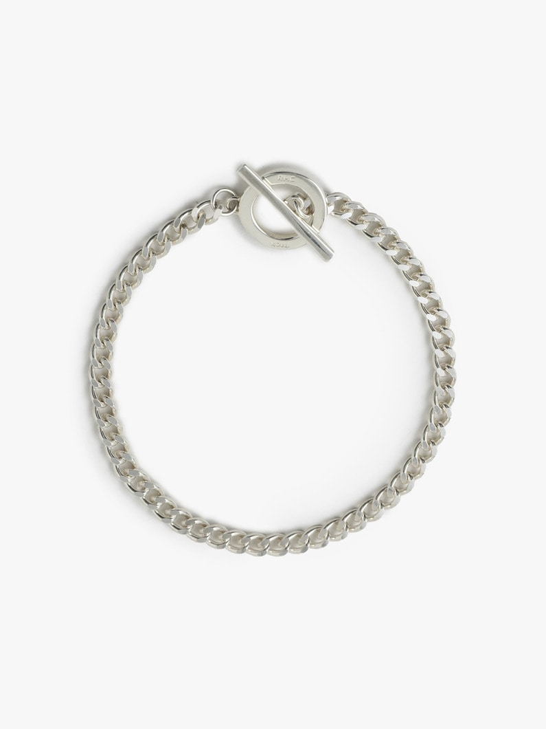 Silver Curb Bracelet（M） 詳細画像 silver 2