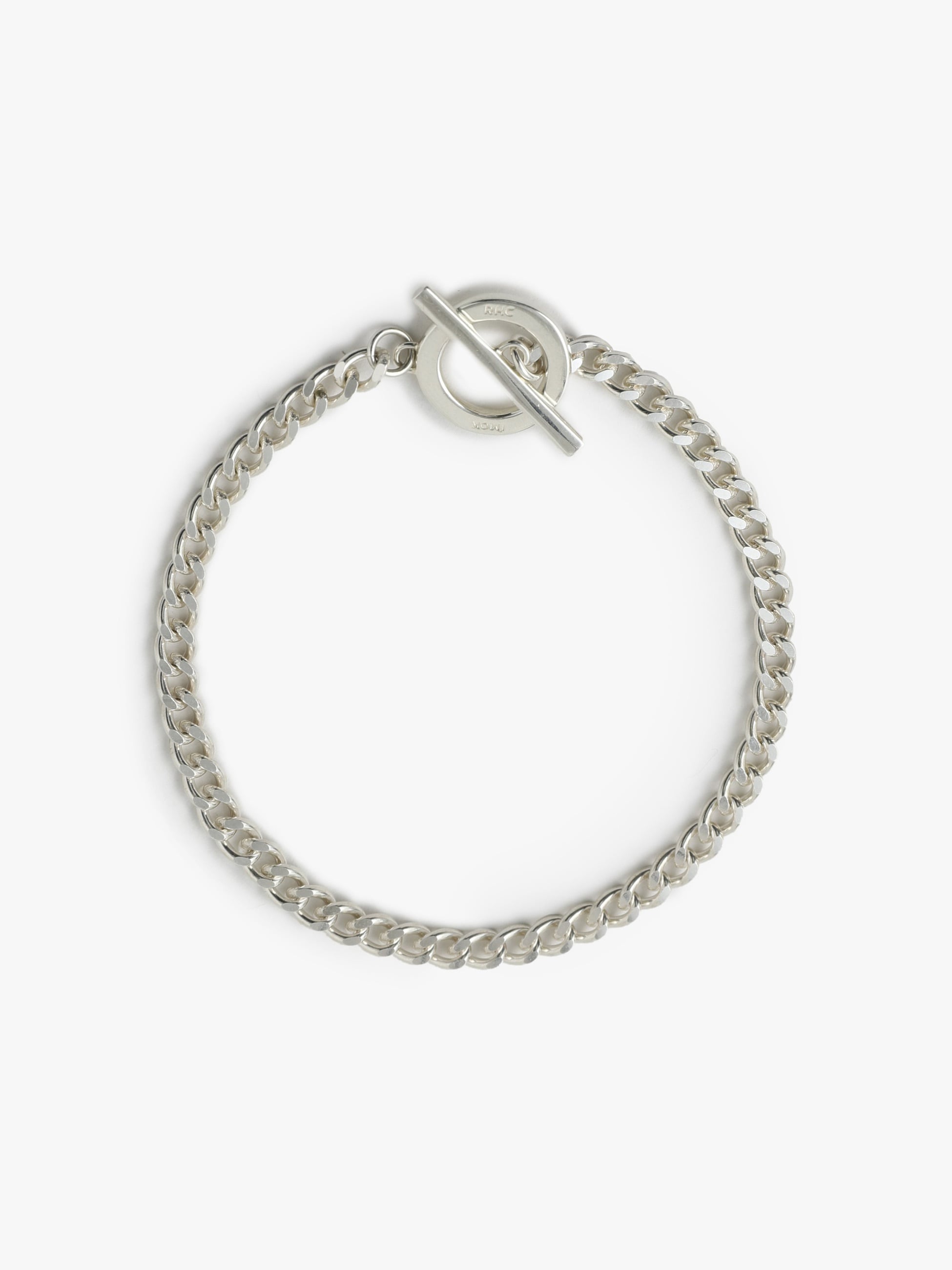 Silver Curb Bracelet（M）｜I'M OK for RHC(アイムオーケー フォー 