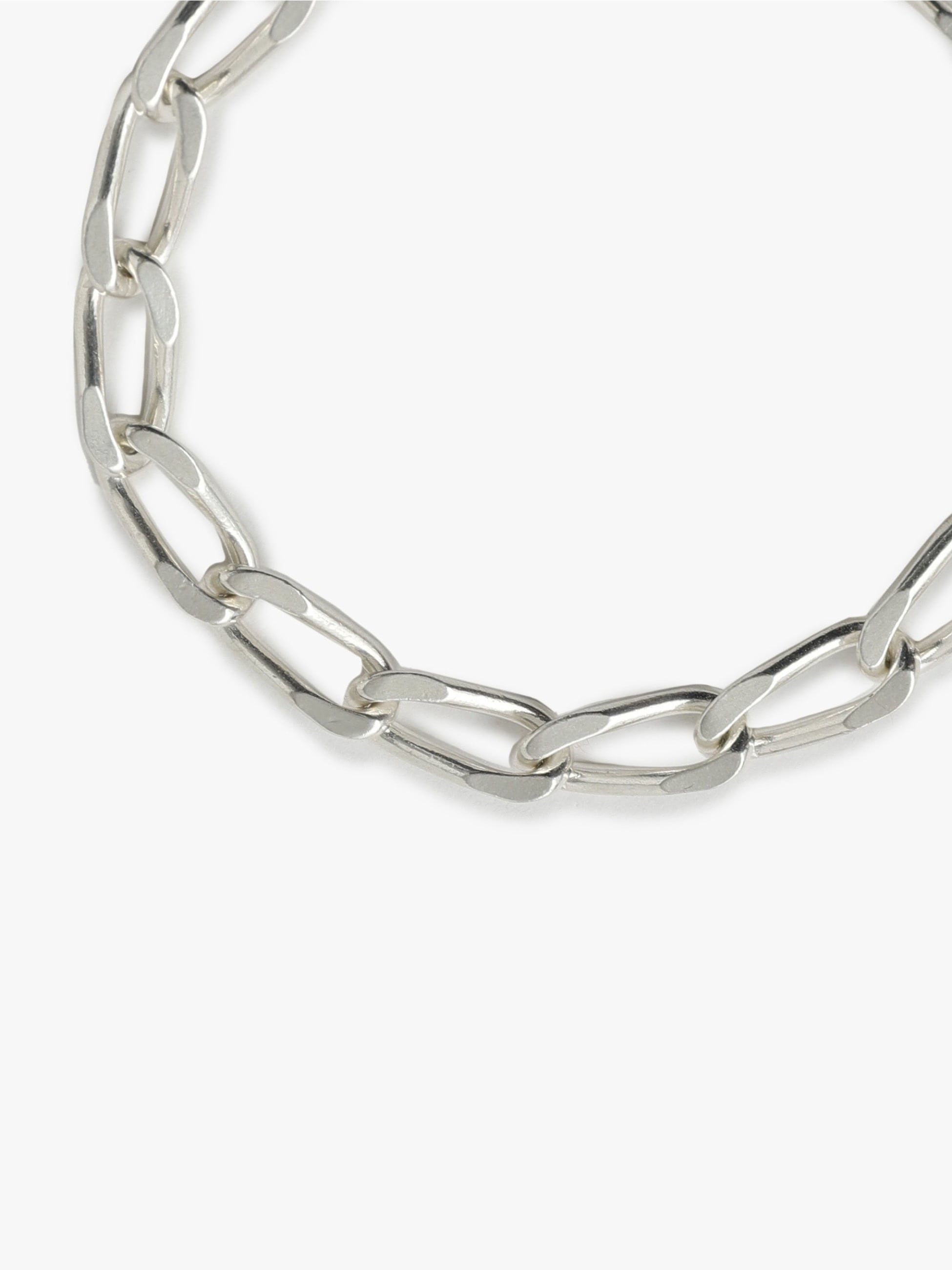 Silver Long Curb Bracelet（L）｜I'M OK for RHC(アイムオーケー 