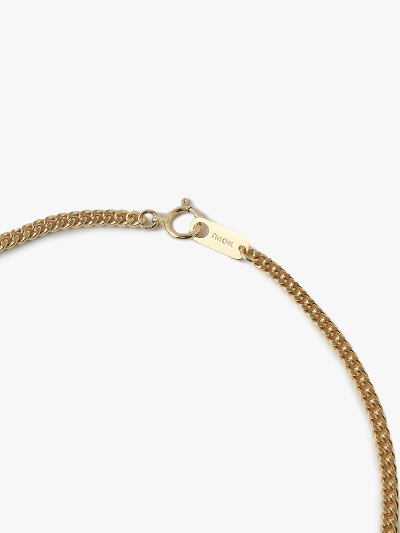 18K Gold Curb Necklace（M） 詳細画像 gold 3