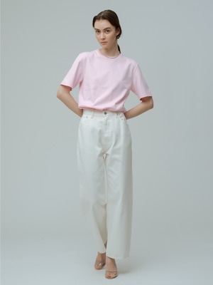 Vintage Straight Denim Pants(white) 詳細画像 white