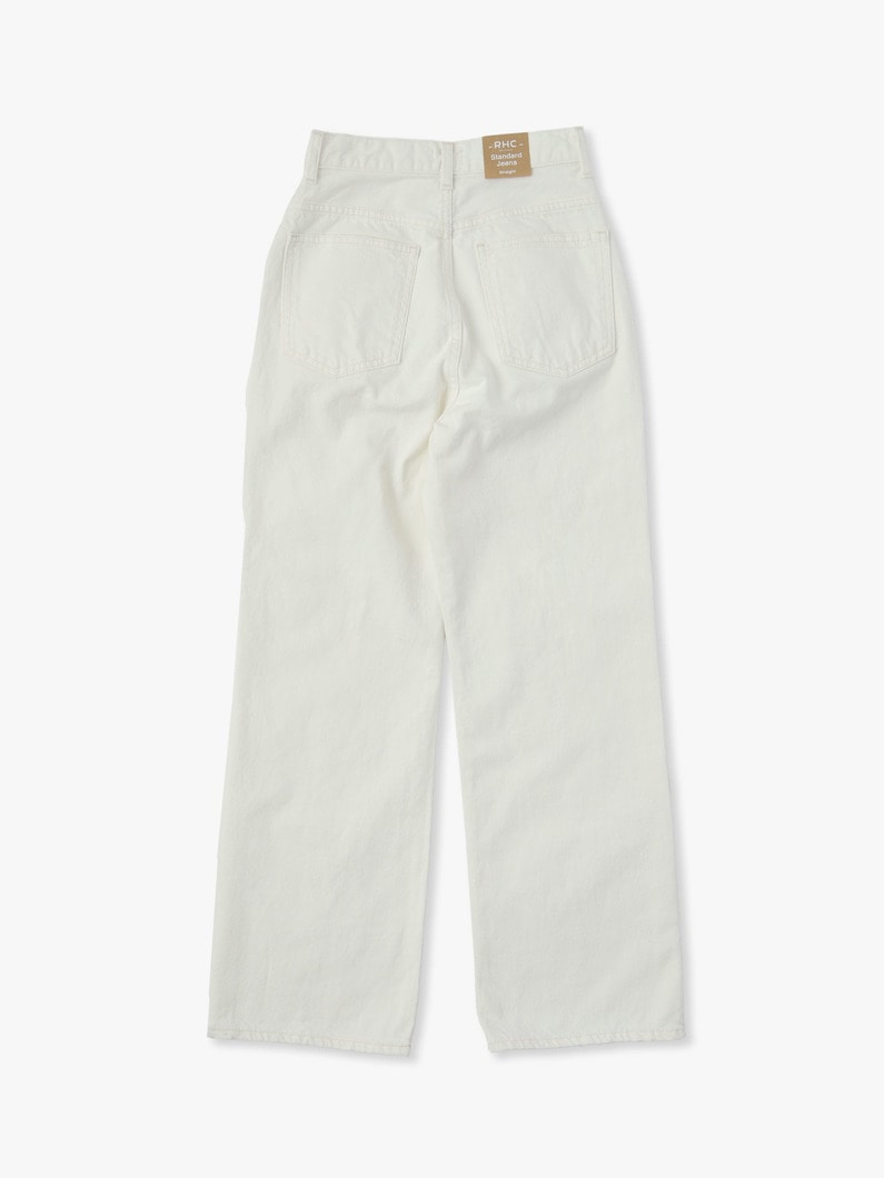 Vintage Straight Denim Pants(white) 詳細画像 white 3