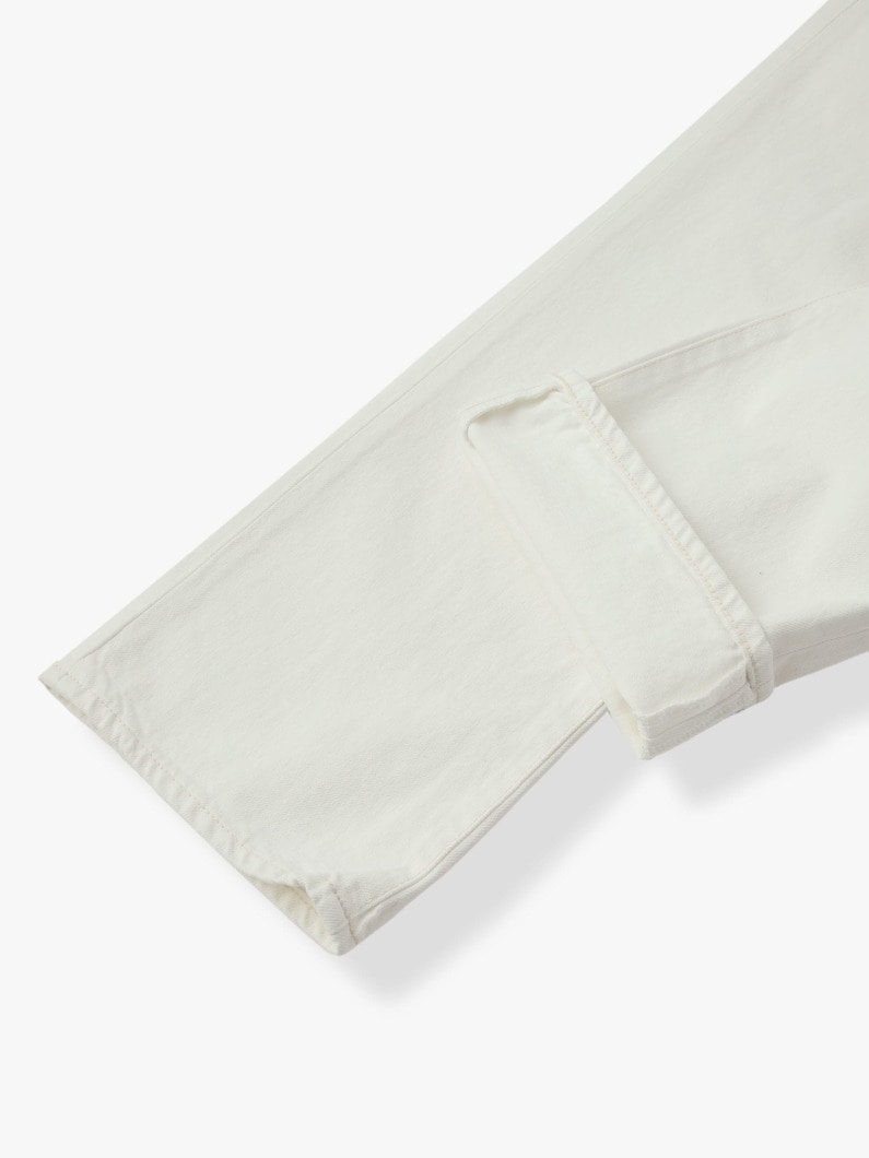 Vintage Straight Denim Pants(white) 詳細画像 white 8