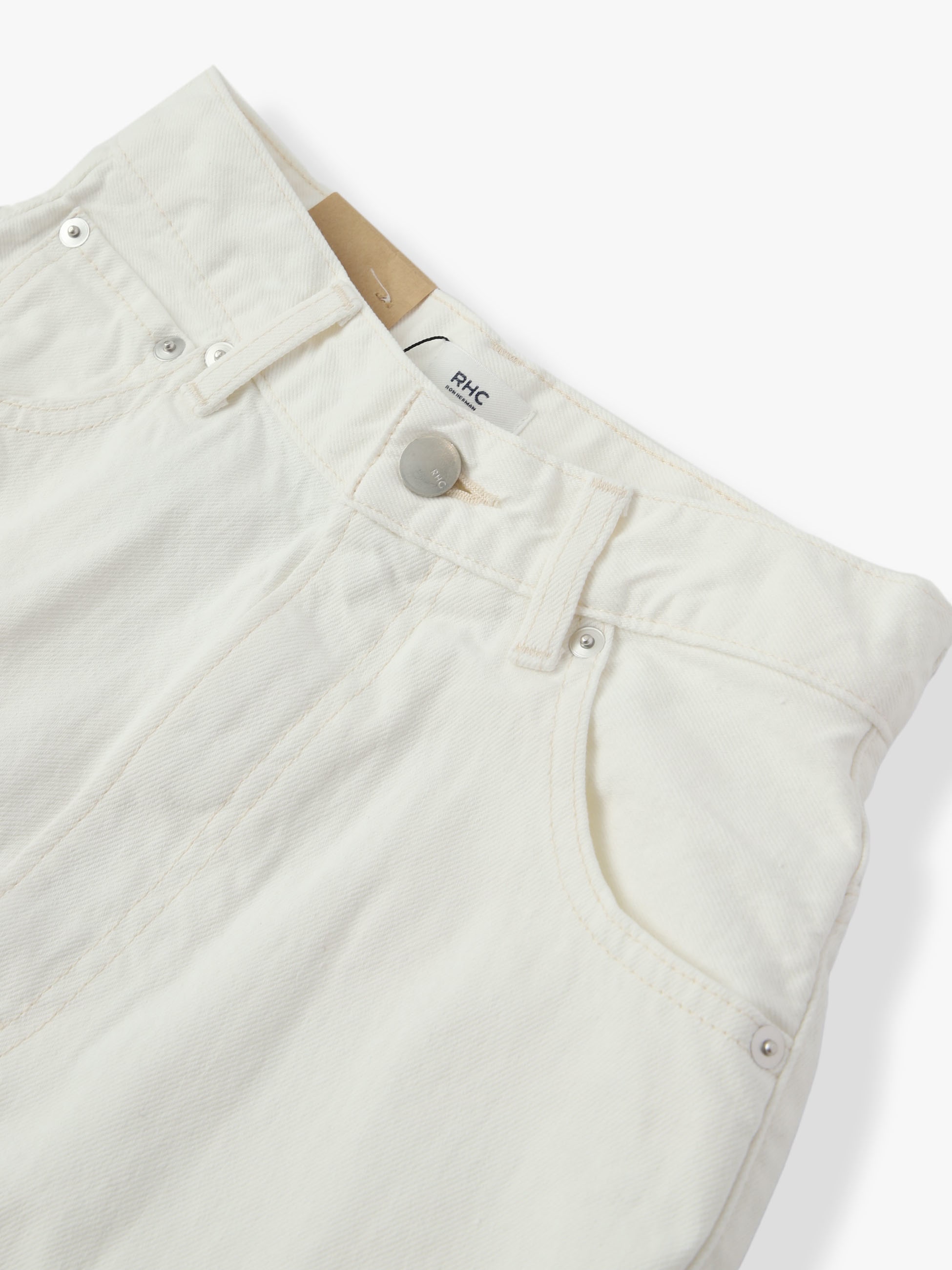 Vintage Straight Denim Pants(white)｜RHC(アールエイチシー)｜Ron Herman