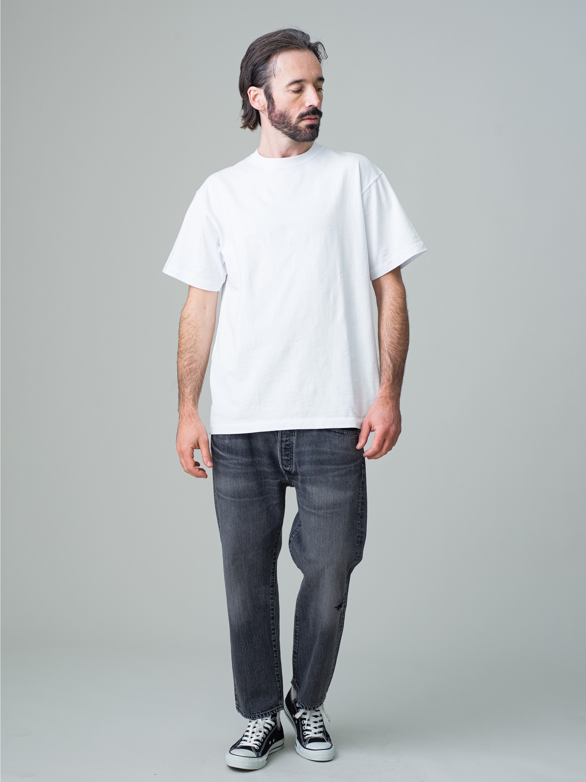 ロンハーマン RHC ダメージTシャツ ホワイト Mサイズ | www.darquer.fr