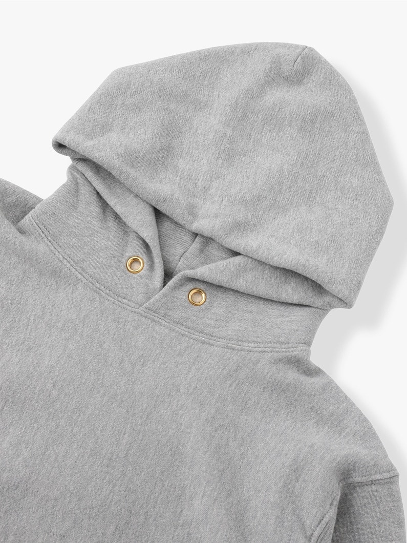 Cropped Pullover Hoodie 詳細画像 gray 3