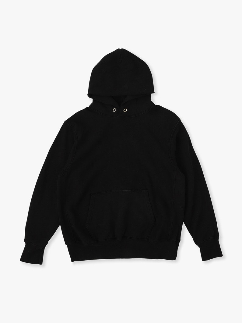 Cropped Pullover Hoodie 詳細画像 black 2