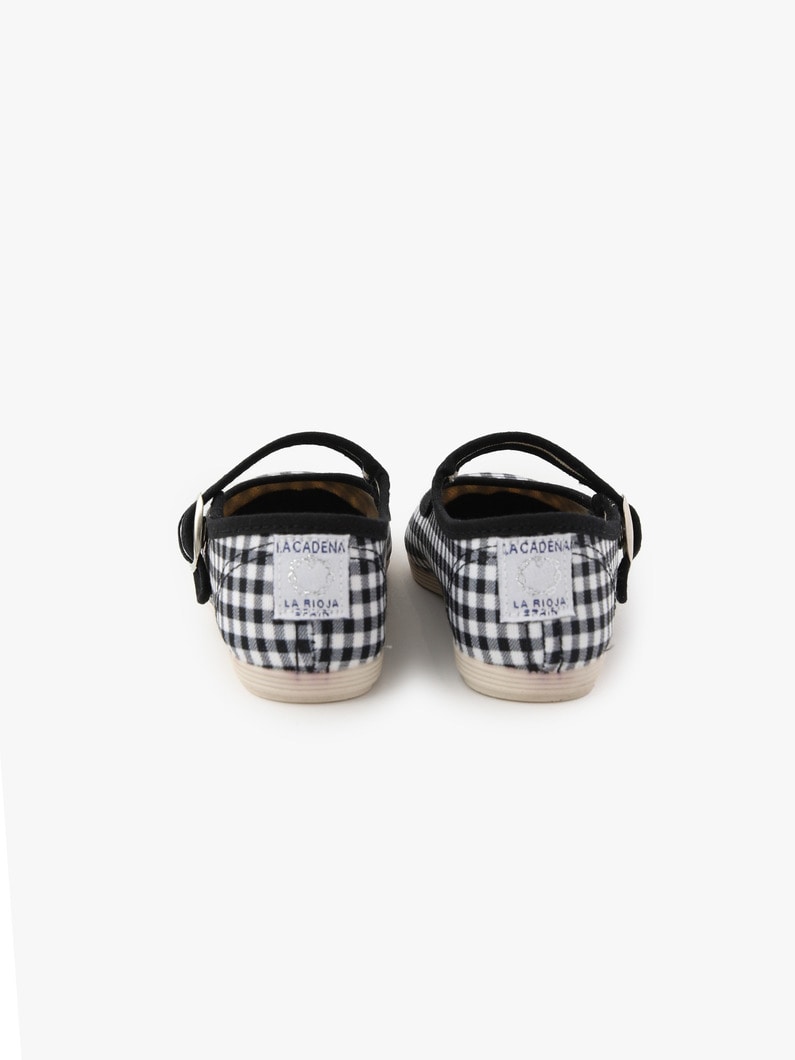 Gingam Check One Strap Shoes(22-27) 詳細画像 other 6