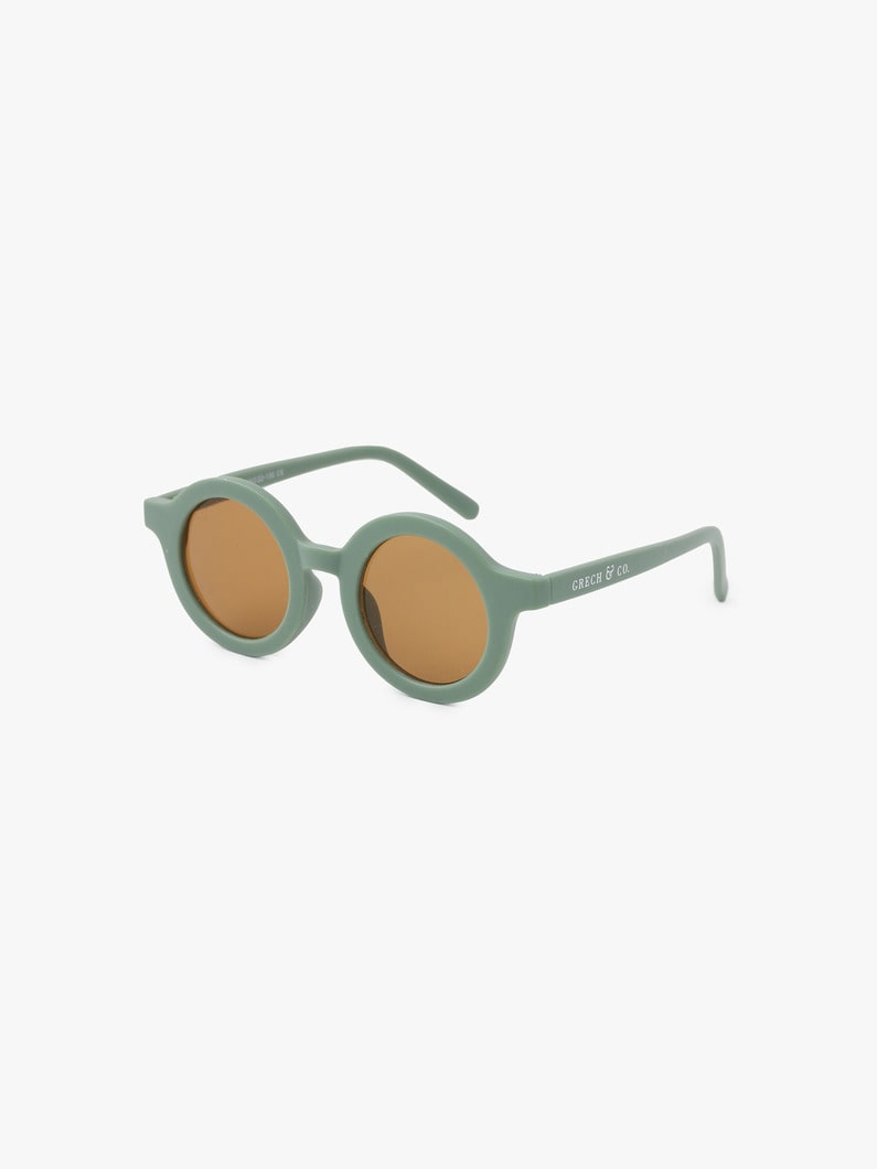 Original Round Sustainable Sunglasses 詳細画像 green 1