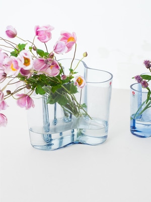 Alvar Aalto Recycle Vase 160mm 詳細画像 light blue