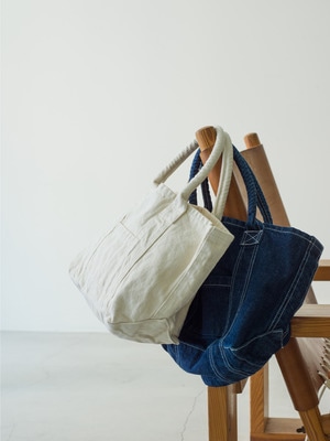 Organic Denim Tote Bag S 詳細画像 ivory