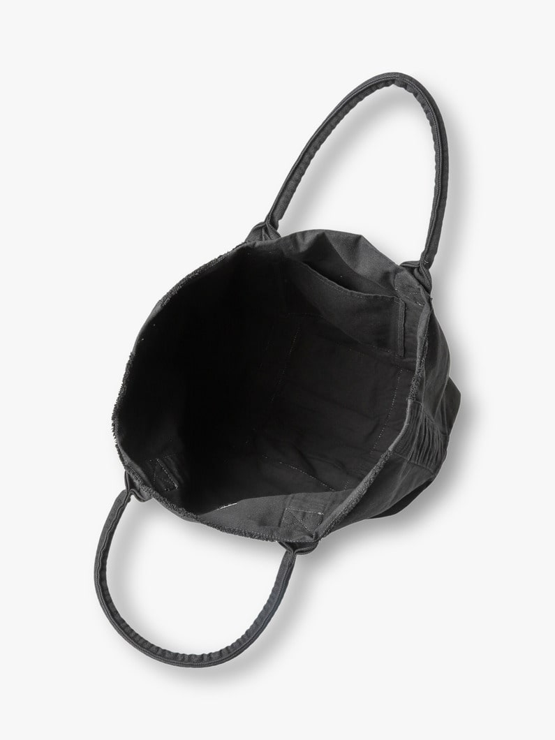 Organic Cotton Tote Bag (Medium) 詳細画像 black 4
